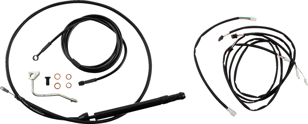 Touring Model Control Kit - Gorilla Ape Hanger - 18" - Black