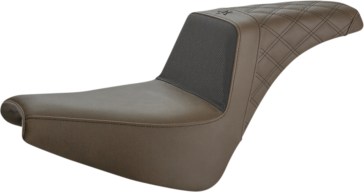 Unknown Industries Seat - Front Carbon Fiber/Black Gripper Lumbar/Rear Lattice Stitch - FX '18-'23