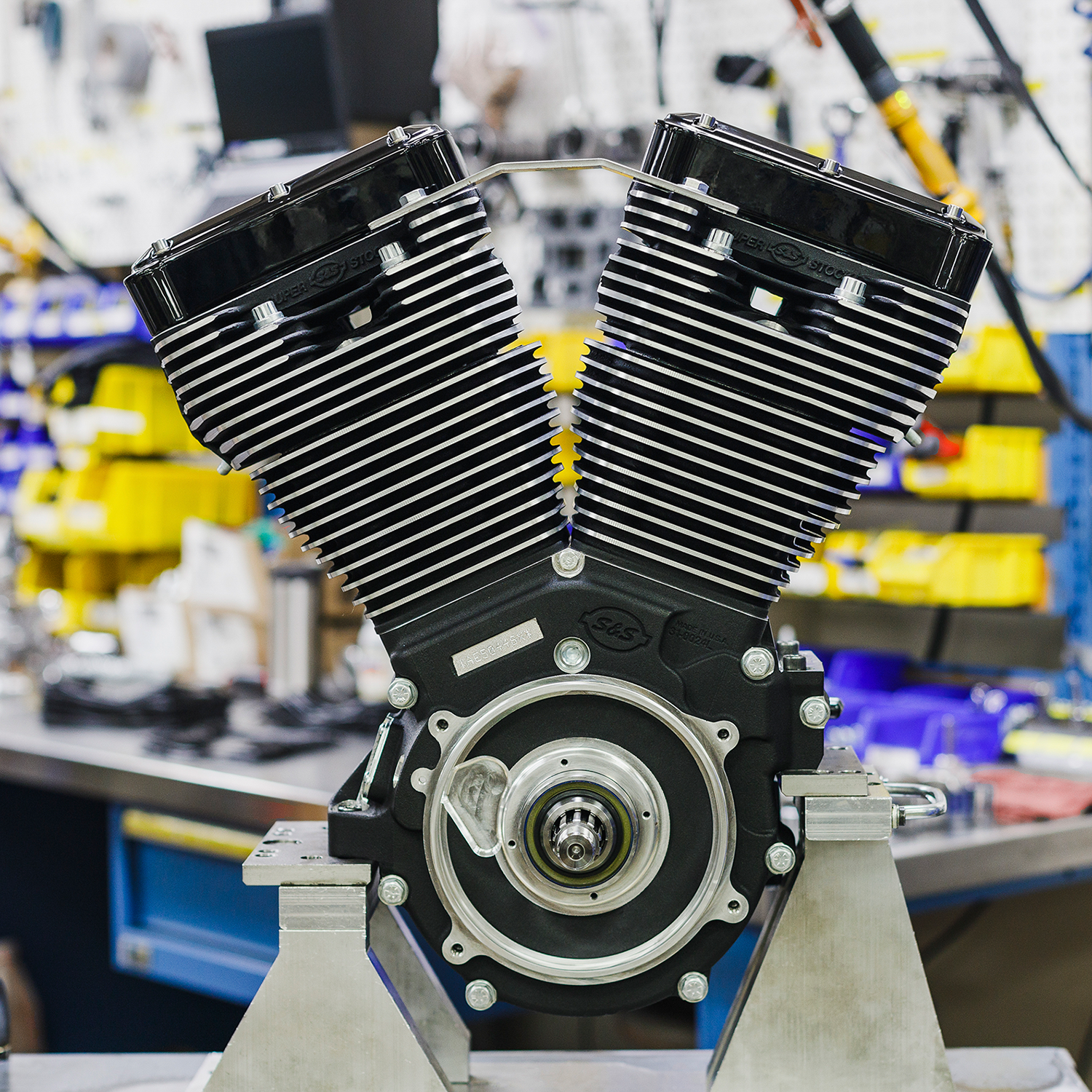 V124 Long Block Engine