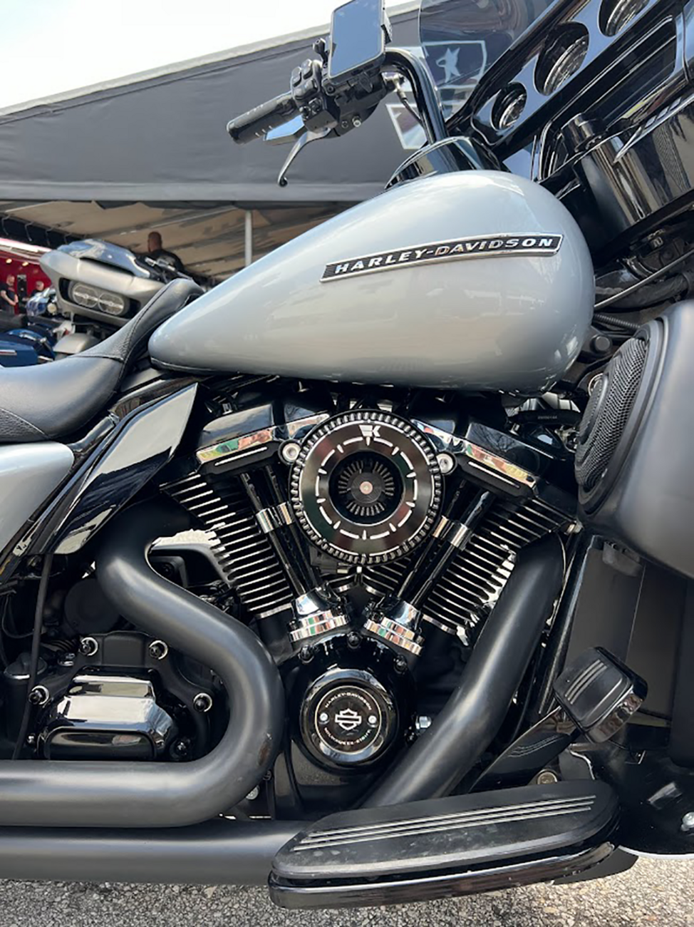 Instigator Air Cleaner - Tracer - Black - M8