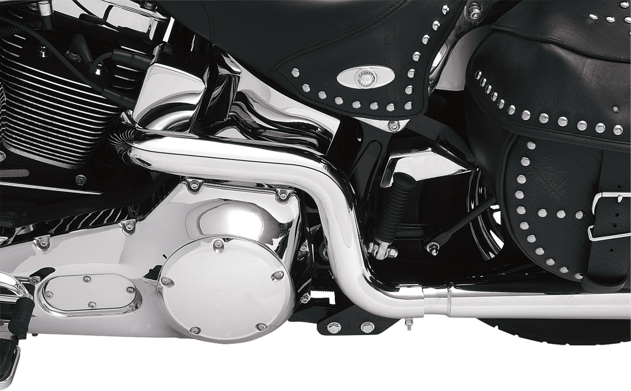 Power Curve True-Dual Crossover Header Pipes - '86-'06 Softail