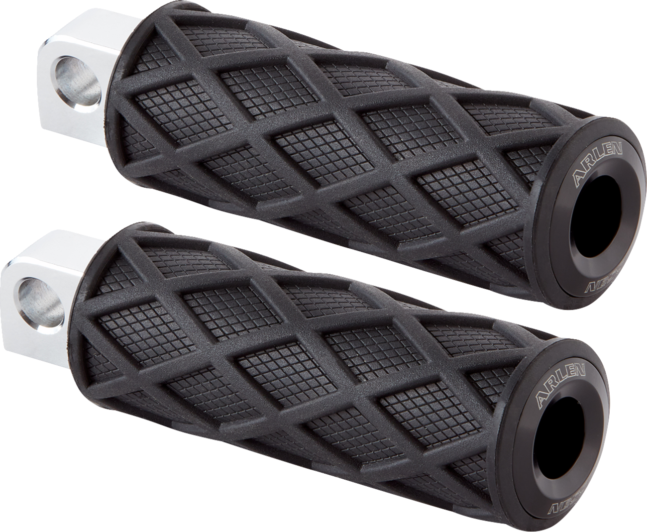 Diamond Foot Pegs - Passenger - Black