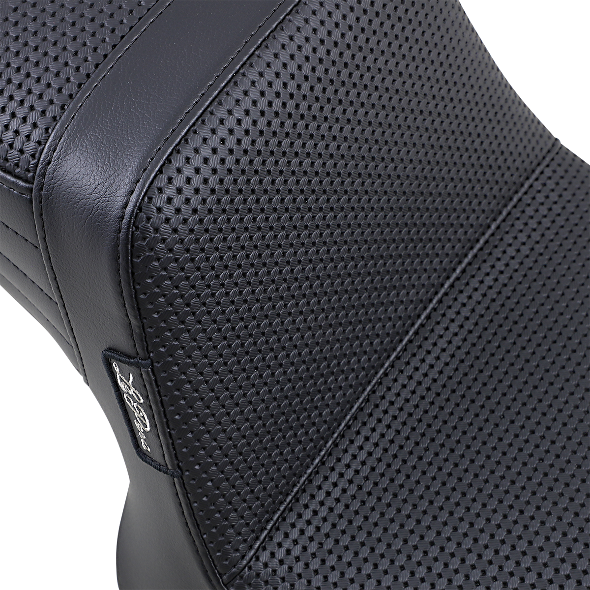 Tailwhip Seat - Basketweave - Black - FXR '82-'94
