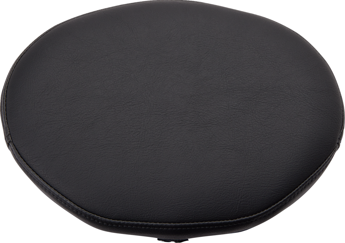 Oval Sissy Bar Pad - Smooth - Black - FL '99-'22