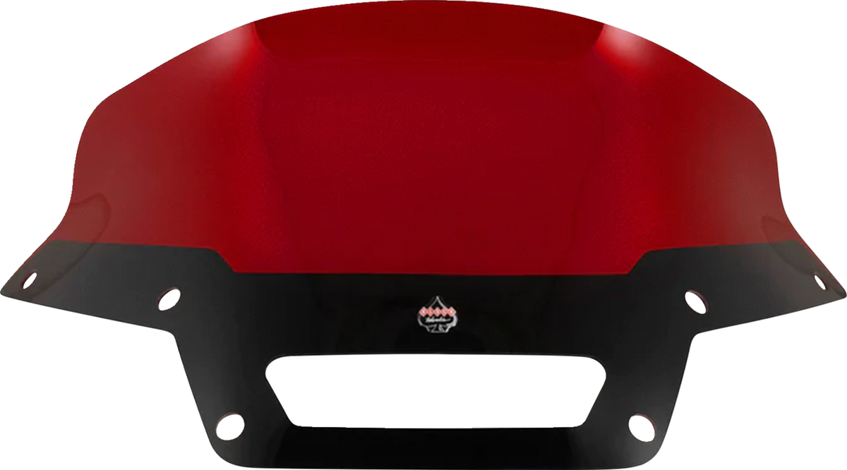Kolor Flare® Windshield - 6" - Red - '22-'25 FXLRST