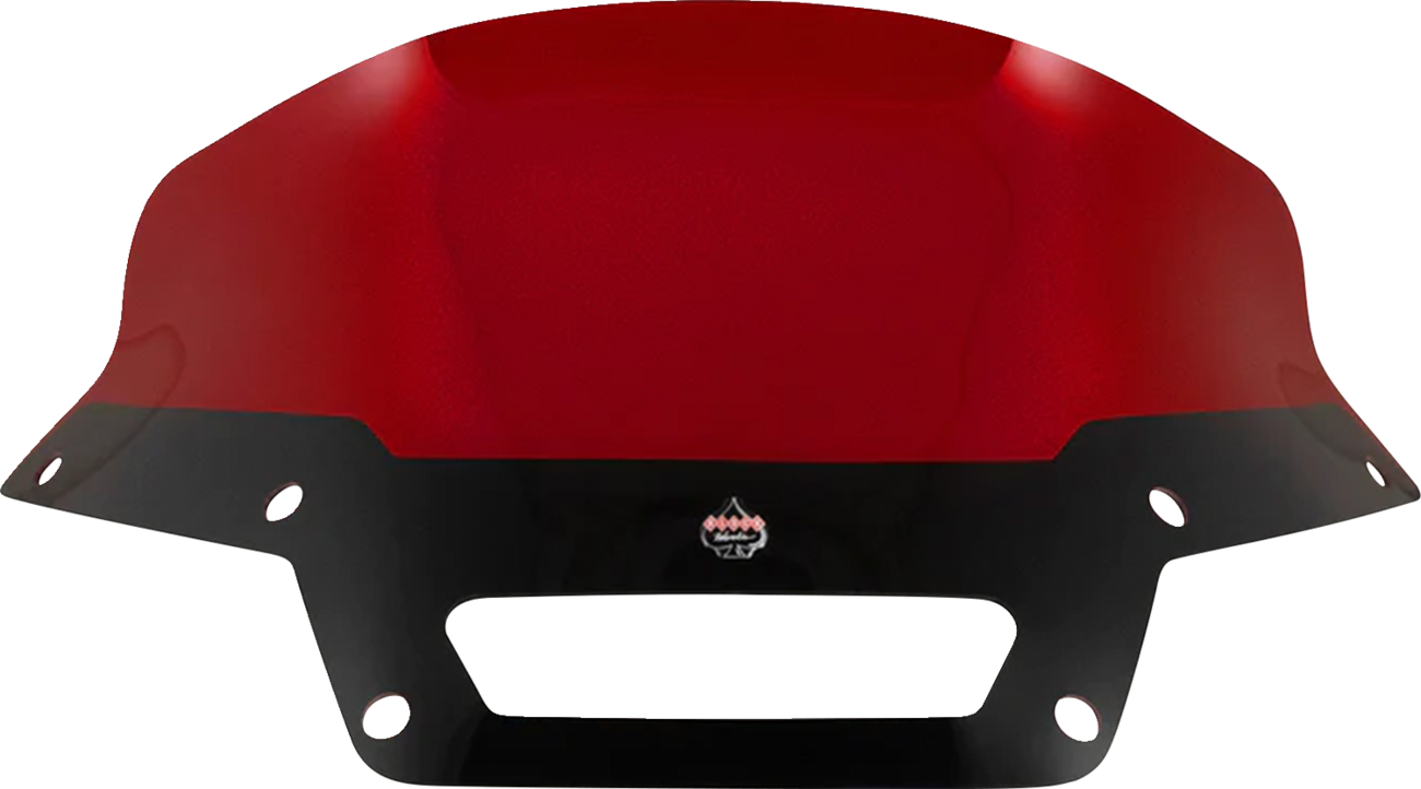 Kolor Flare® Windshield - 6" - Red - '22-'25 FXLRST