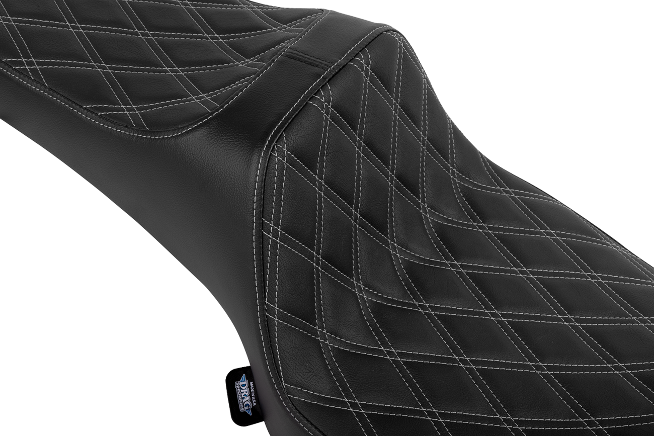 Freedom Seat - Vinyl/Solar Leather - Double Diamond Black Stitch - Challenger '20-'25/Chieftain '25