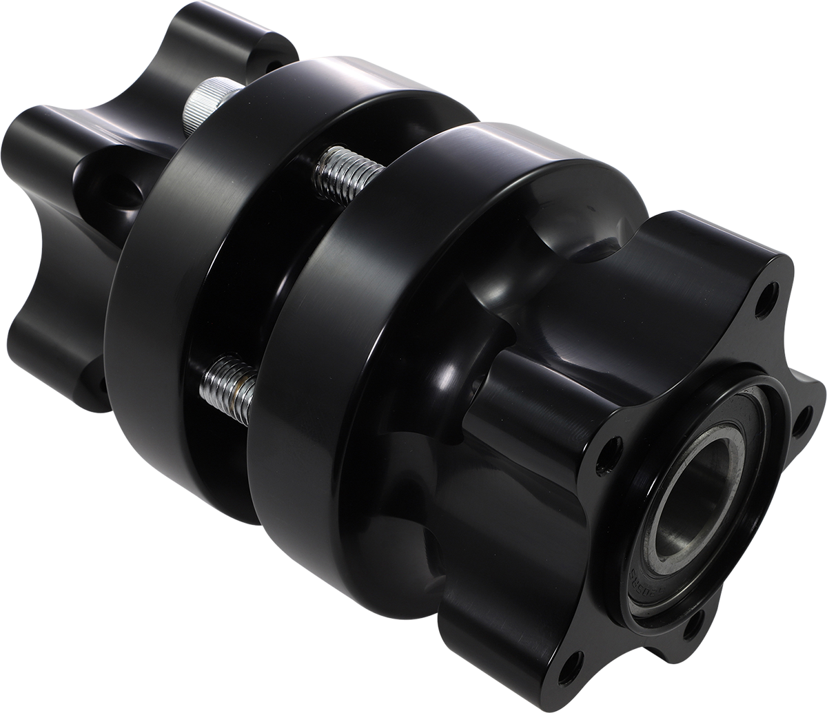 Hub - Cartridge - Front/Dual Disc - Black - '08-'25 Touring/Trike