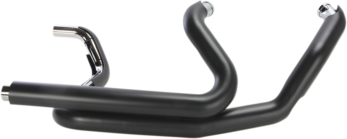 Powerport Dual Headpipes With Dual Bungs - Black