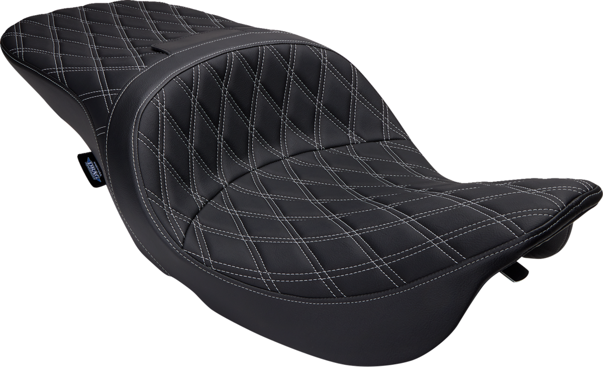 Freedom Seat - Vinyl - Double Diamond Silver Stitch - FLH '97-'07