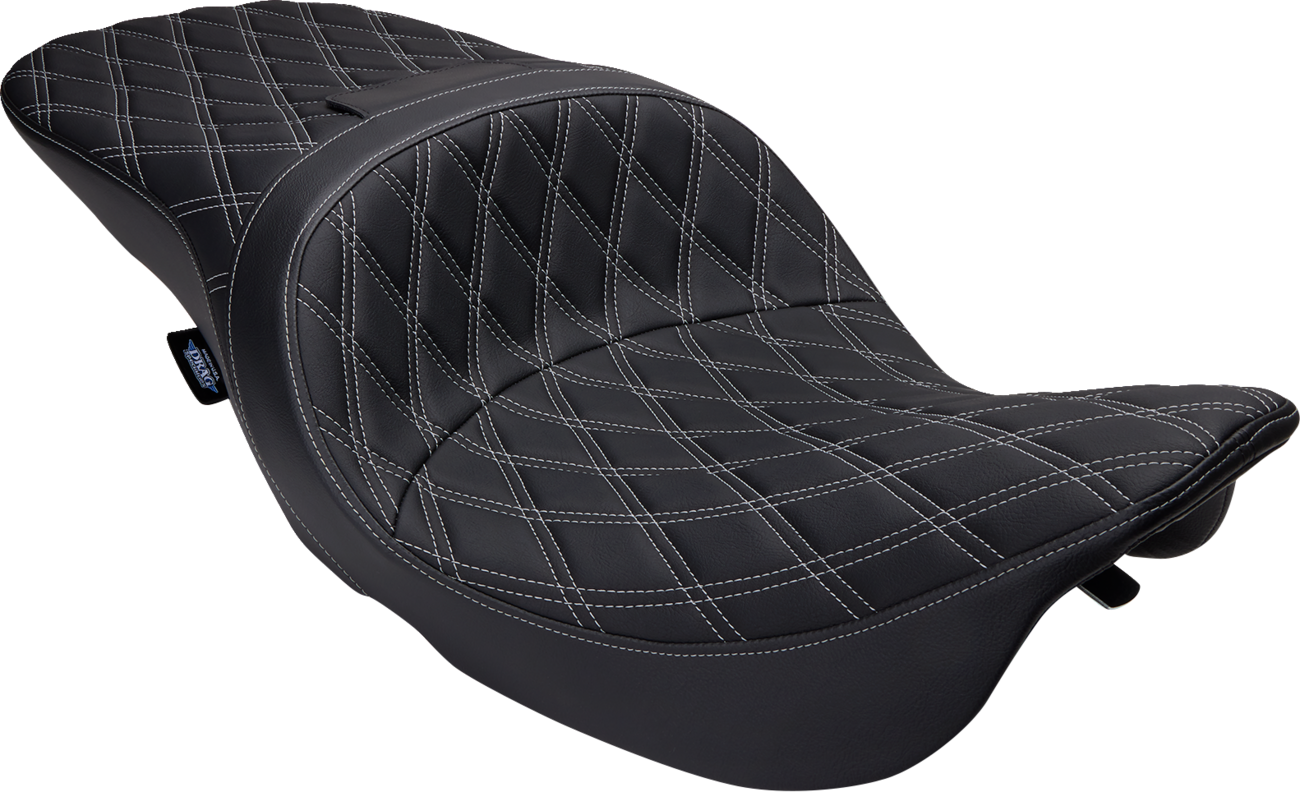 Freedom Seat - Vinyl - Double Diamond Silver Stitch - FLH '97-'07