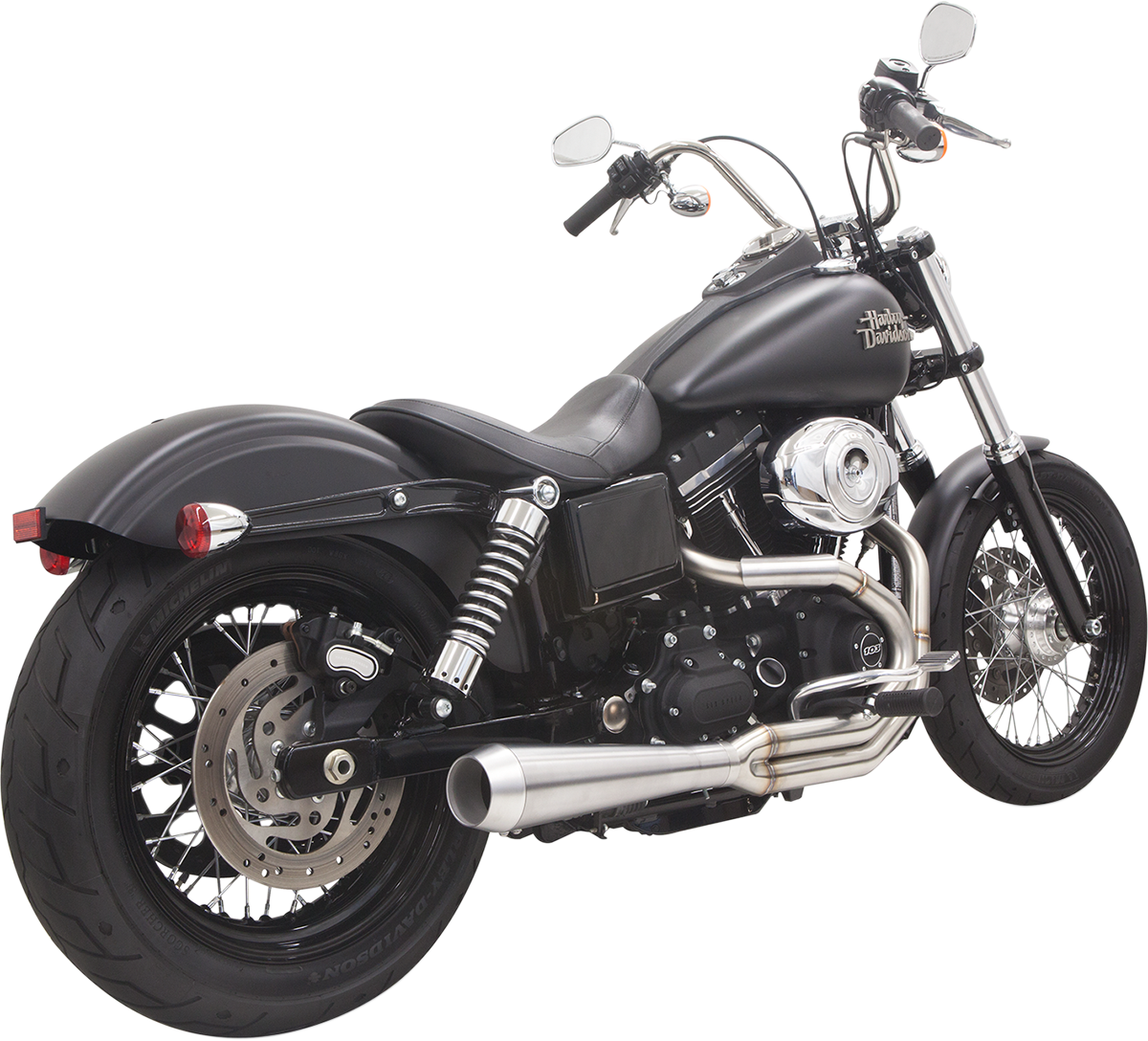 Road Rage 3 Exhaust - Stainless - '91-'17 Dyna