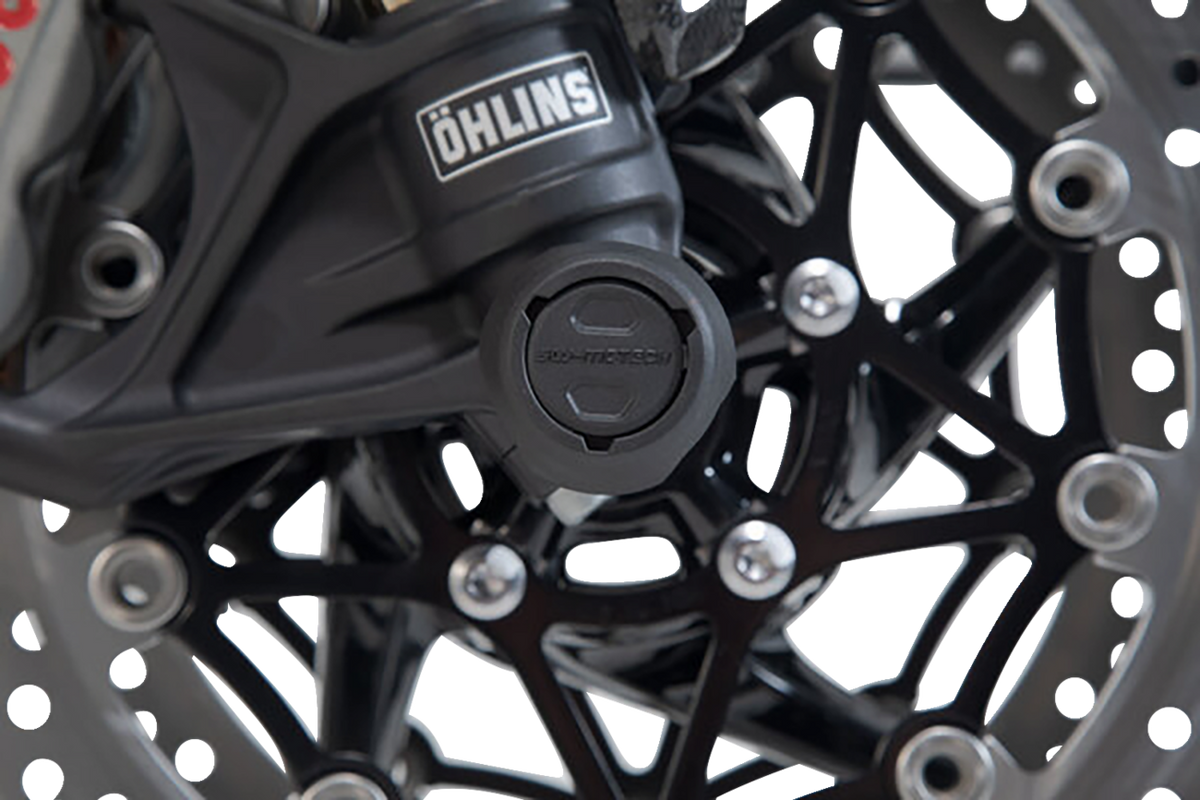 Axle Sliders - Front - Set - Triumph/Yamaha/Royal Enfield