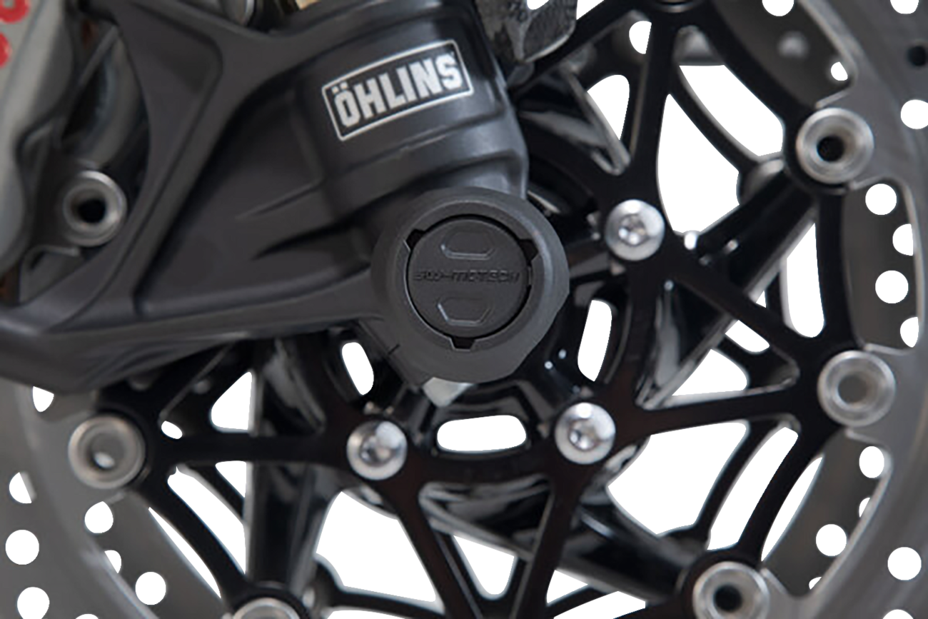 Axle Sliders - Front - Set - Triumph/Yamaha/Royal Enfield