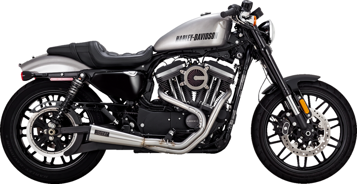 2-Into-1 Upsweep Exhaust System - Stainless Steel