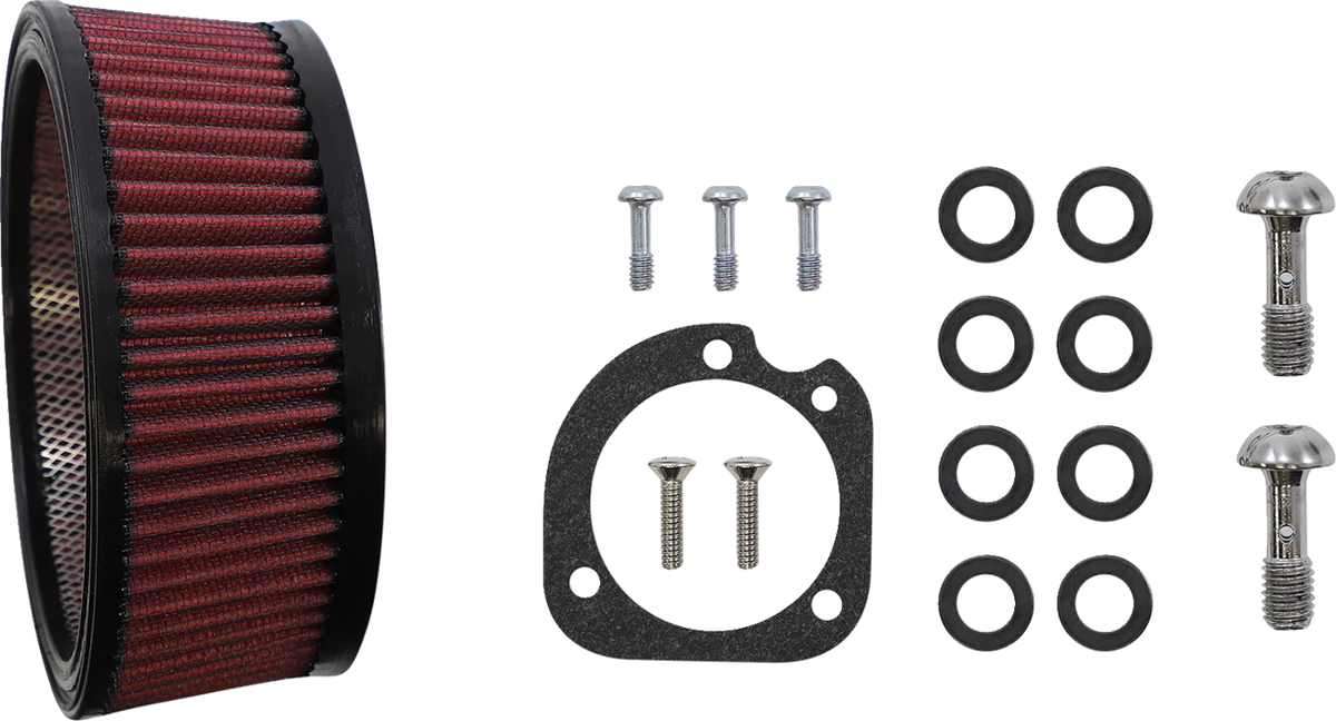 Air Stinger Stealth Air Cleaner Kit - Chrome