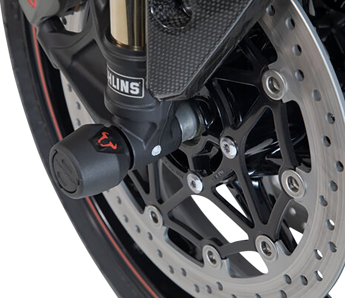 Axle Sliders - Front - Set - Triumph/Yamaha/Royal Enfield