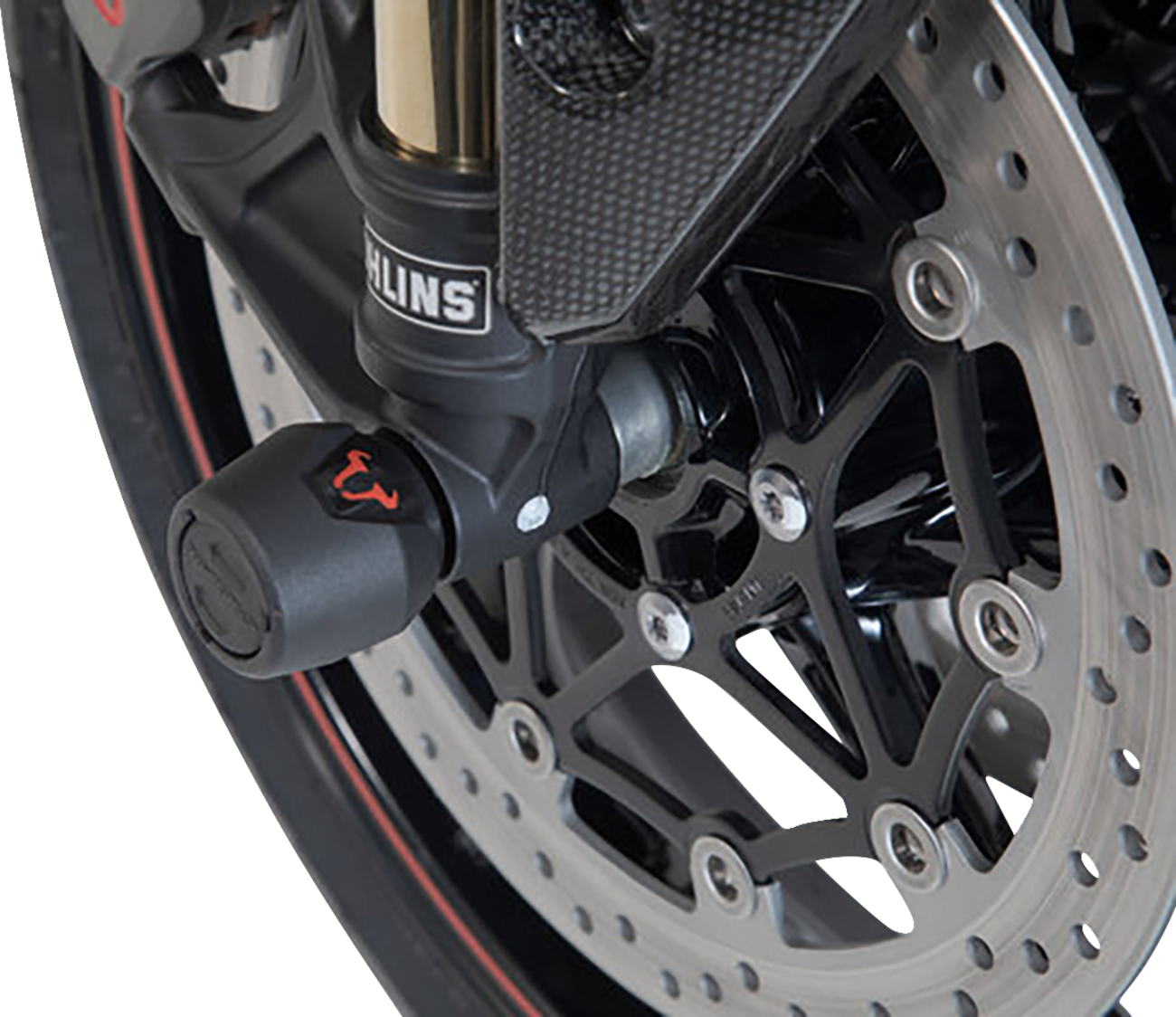 Axle Sliders - Front - Set - Triumph/Yamaha/Royal Enfield