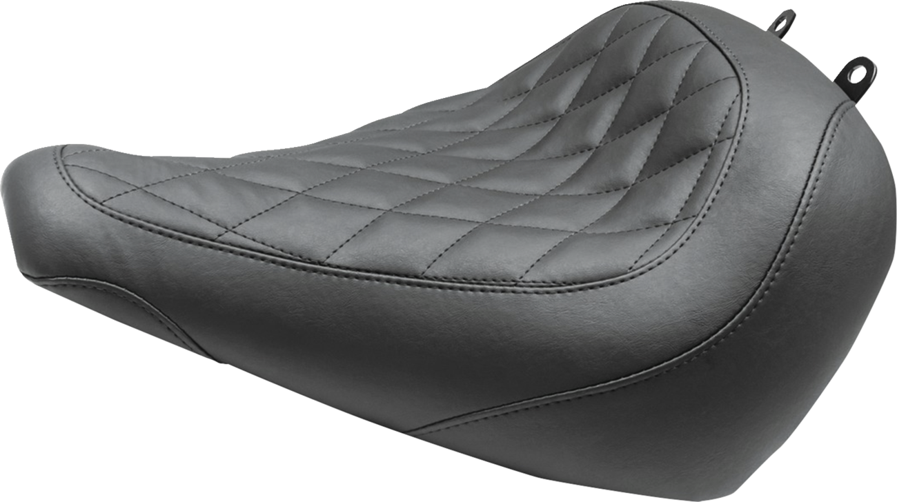 Wide Tripper™ Solo Seat - No Backrest - Diamond - Black Stitch - FXBR '23-'25