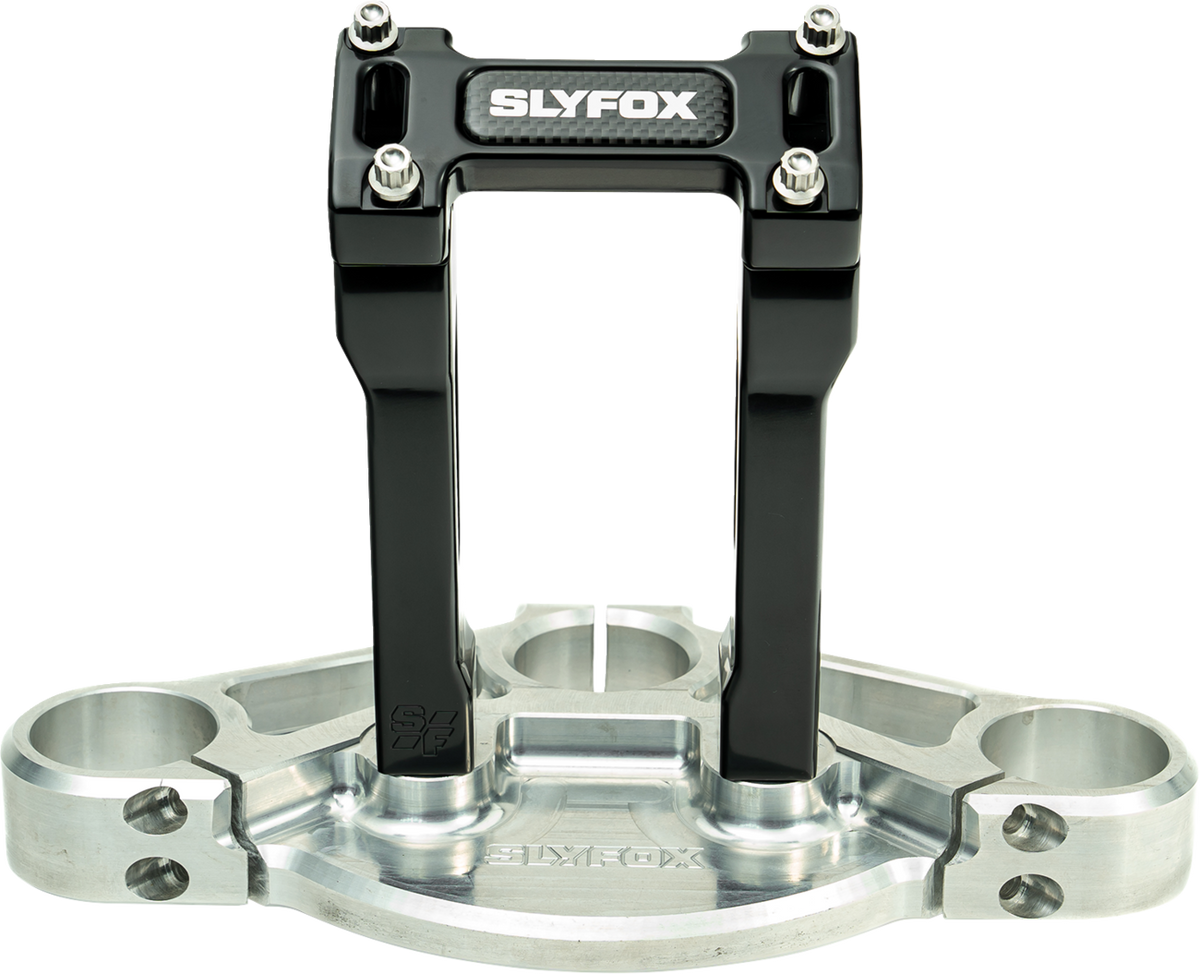 Handlebar Riser Kit - Straight - 1" Clamping - 6" Rise - Black