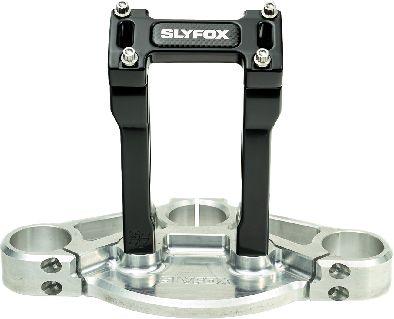 Handlebar Riser Kit - Straight - 1" Clamping - 6" Rise - Black