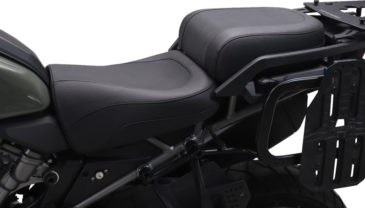 Adventure Touring Seat - Vinyl - Black - Pan America '21-'25