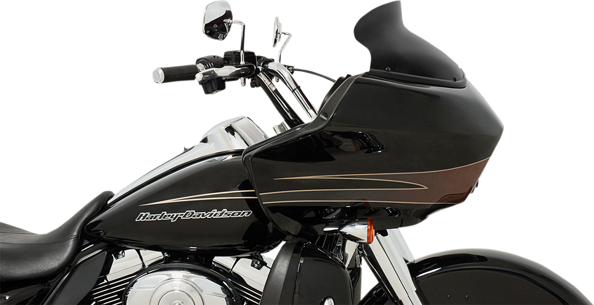 Spoiler Windshield - 6-1/2" - Black - '98-'13 FLTR
