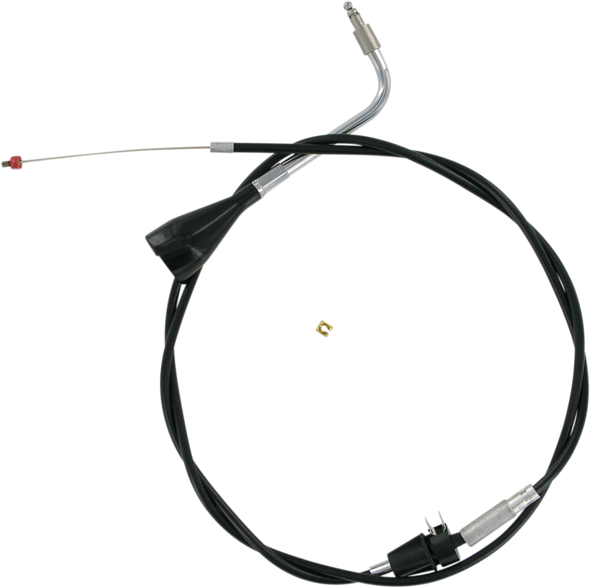 Black Vinyl Idle Cable - +6" Size - 48-1/2" Length