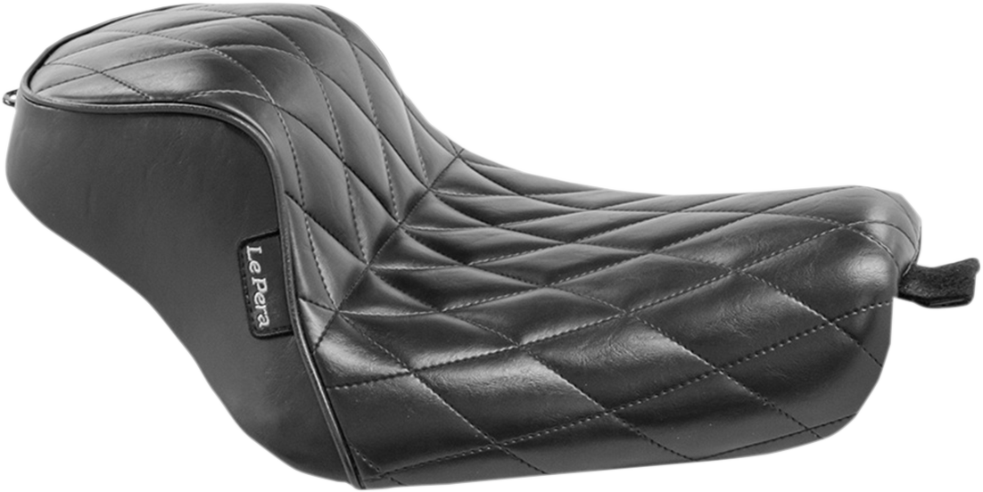 Sprocket Solo Seat - Diamond - Black - XL '04-'23