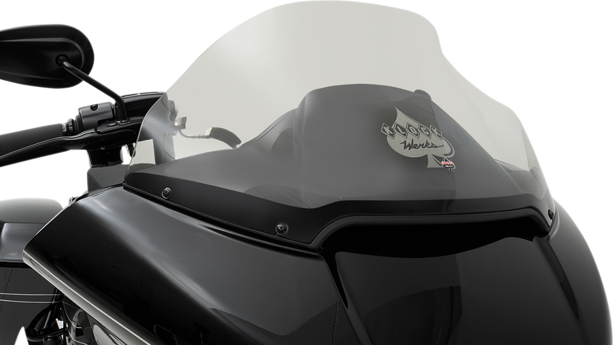 Sport Flare® Windshield - 14" - Dark Smoke - '15-'25 FLTR