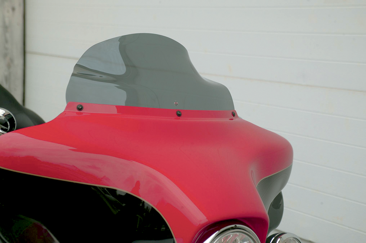 Flare® Windshield - 8-1/2" - Smoke - '96-'13 FLT