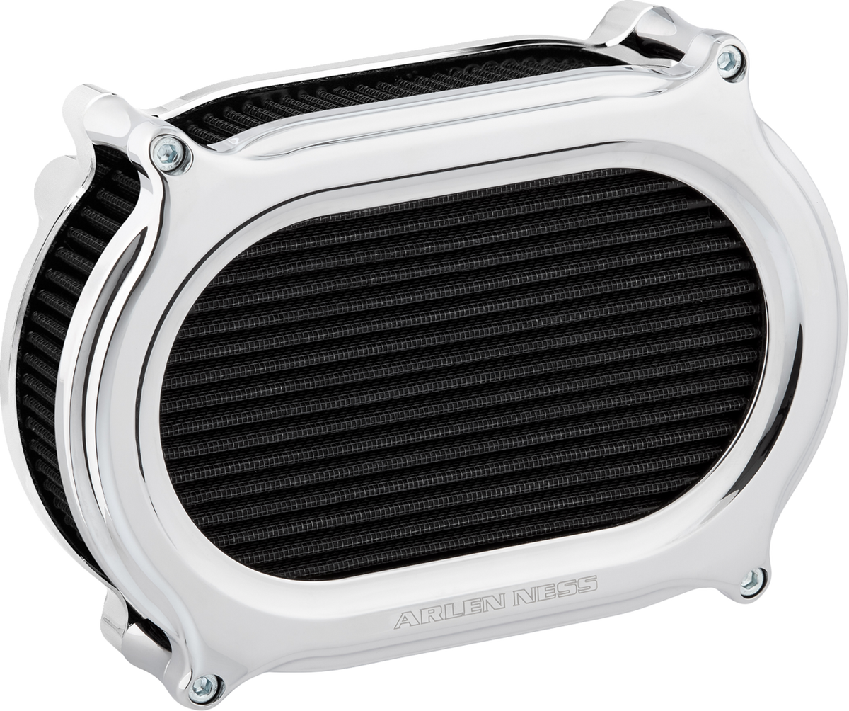 Stage 2 Oval Air Cleaner Kit - Chrome