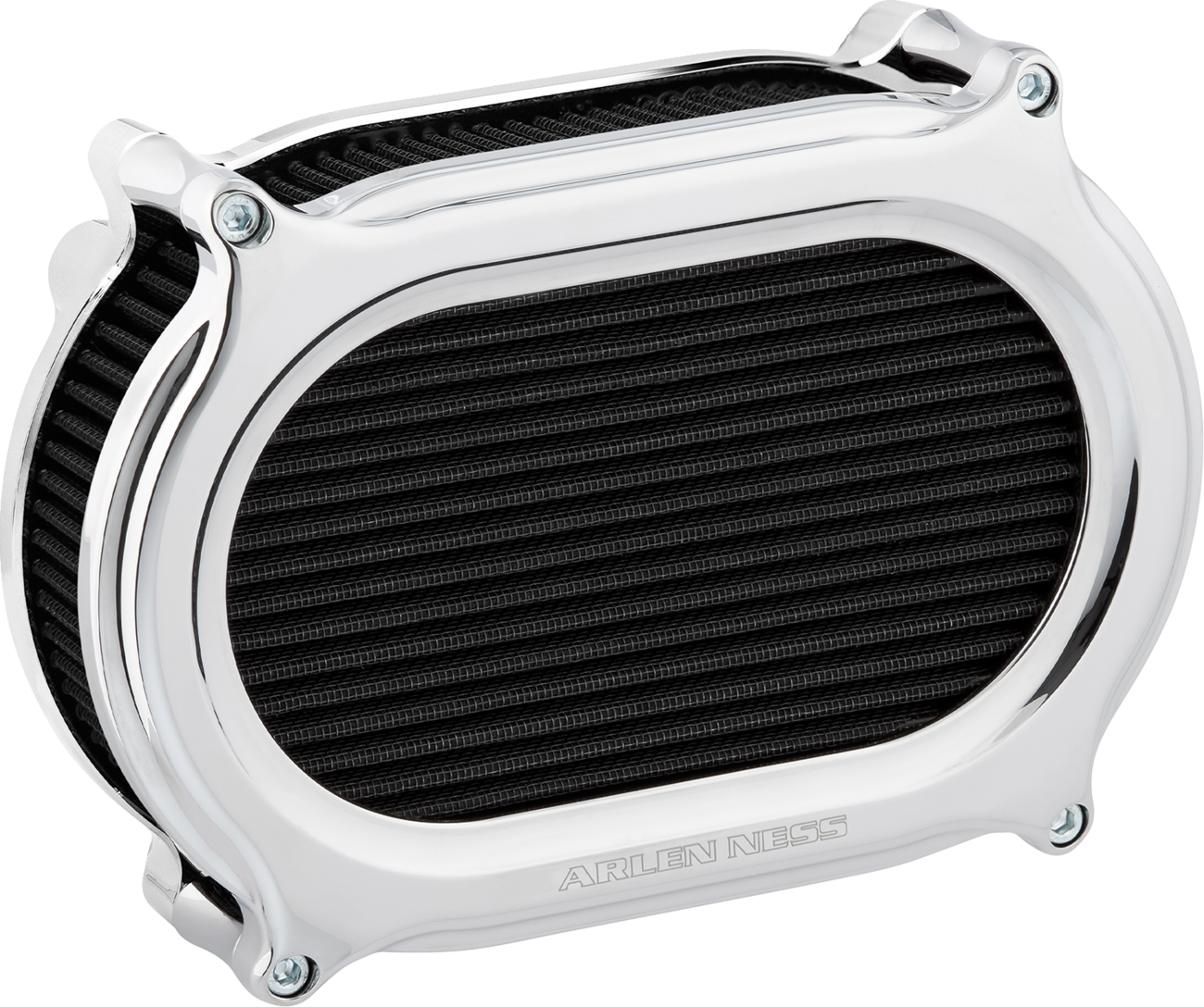 Stage 2 Oval Air Cleaner Kit - Chrome