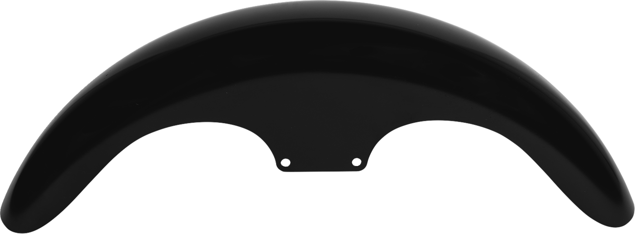 Klub Front Fender - Black - 19" - HD Softail
