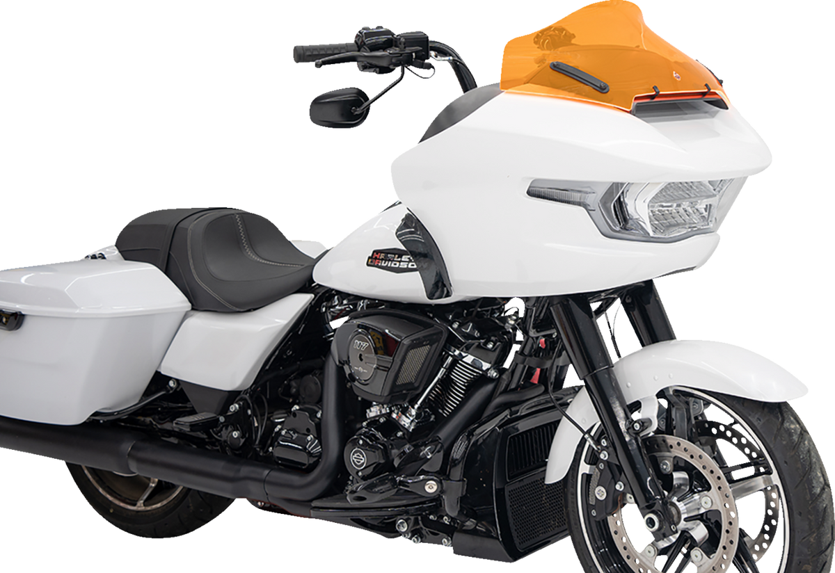 Ice Flare® Windshield - 10" - Orange Ice - '23-'25 FLTRX
