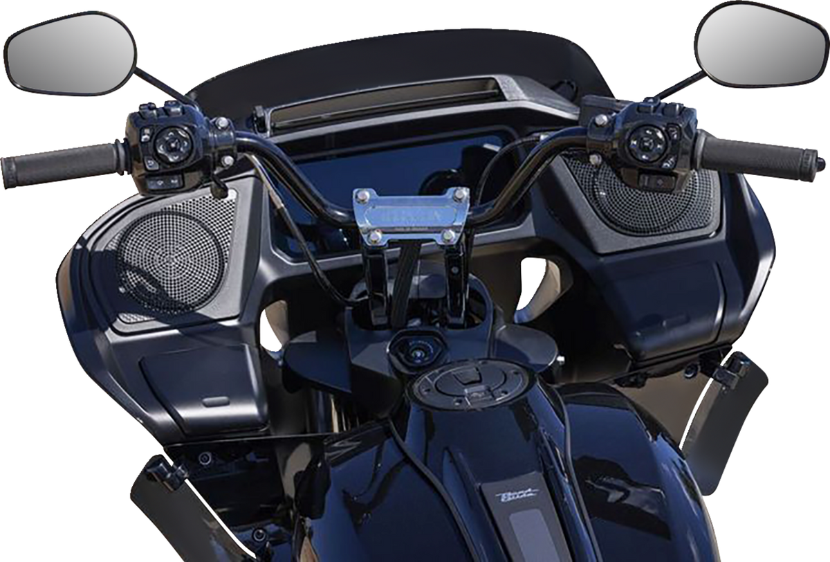 1" Handlebar - High Bend - Black