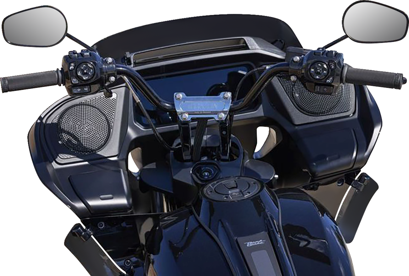 1" Handlebar - High Bend - Black
