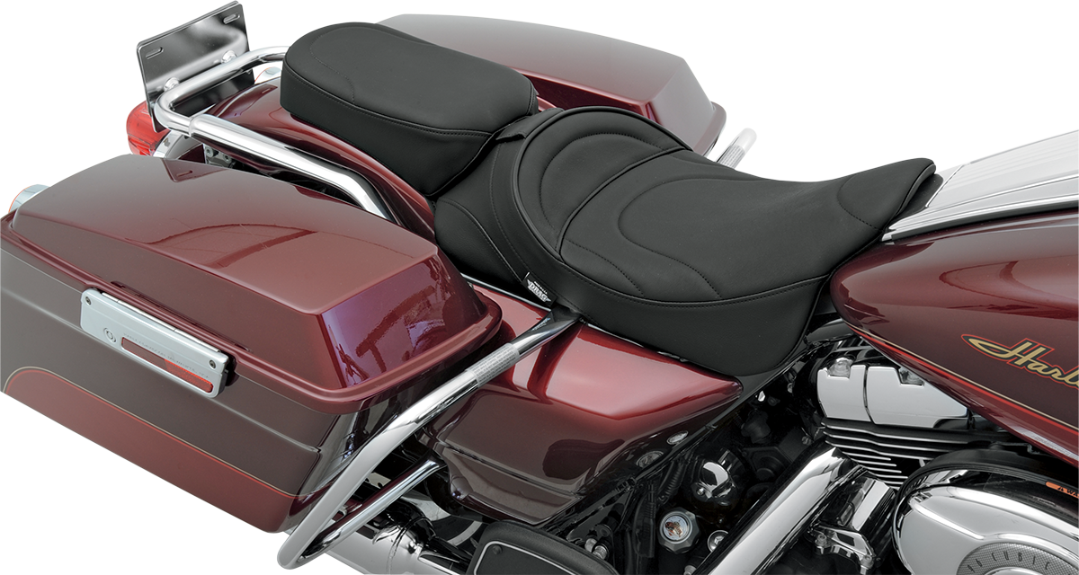 Pillion Seat - Mild Stitched - Narrow - FL '99-'22
