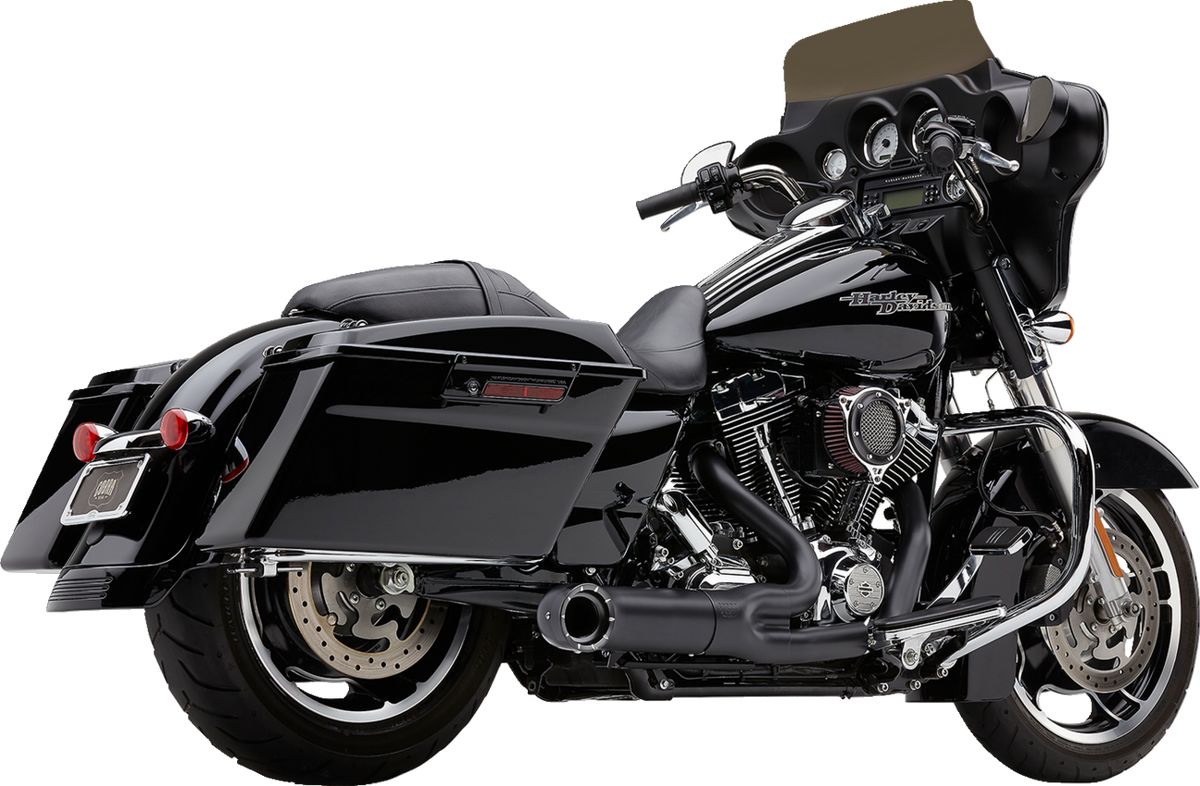 Turn Out 2-Into-1 Exhaust System - Black
