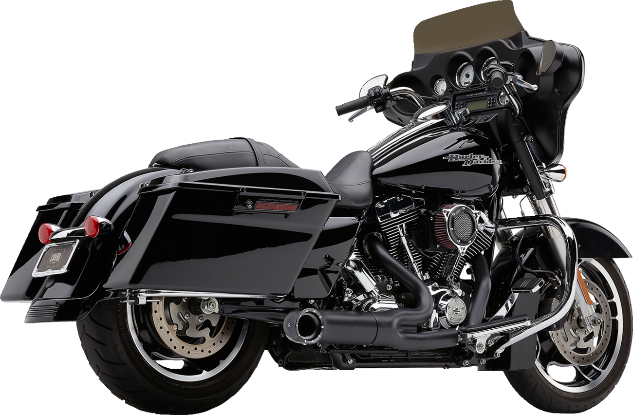 Turn Out 2-Into-1 Exhaust System - Black
