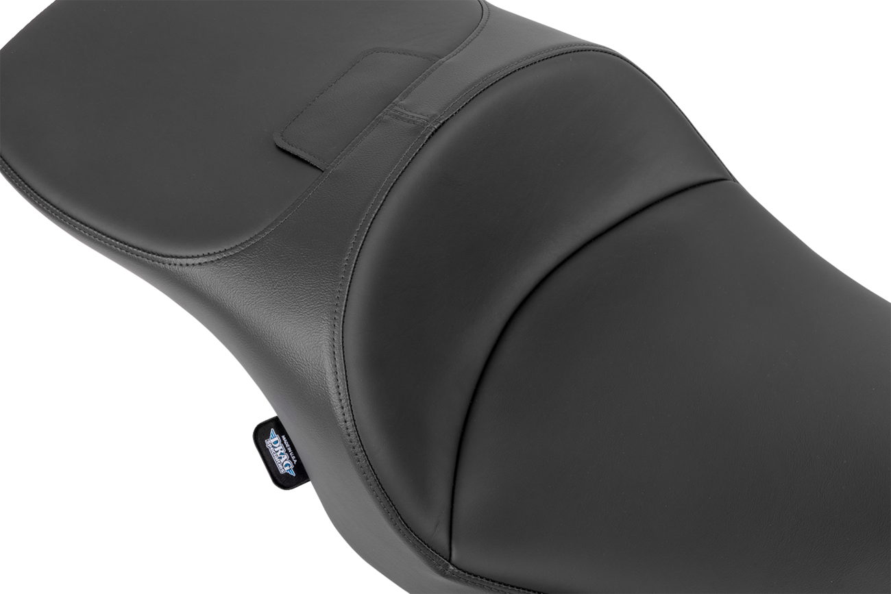 Freedom Seat - Black - Vinyl/Solar Leather - Smooth - FLT/FLH '23-'25