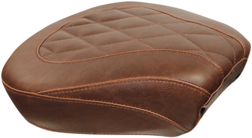 Wide Tripper Rear Seat - Brown - Diamond - FL '97-'25