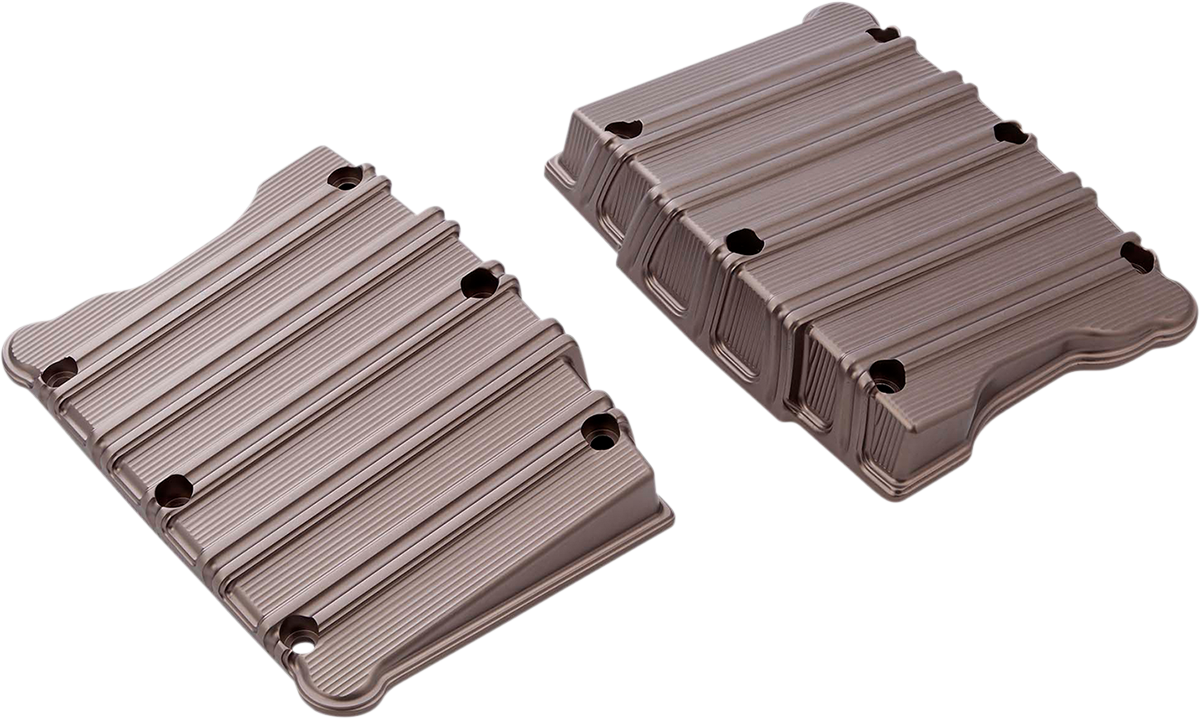 Rocker Box Covers - 10 Gauge - Titanium
