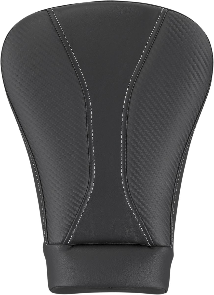 Dominator Pillion Pad - Sport - Black W/ Gray Stitching - FL '08-'25