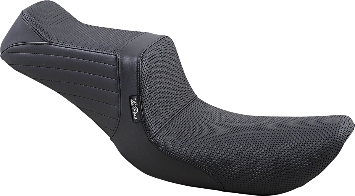 Tailwhip Seat - Basketweave - Black - FXD '96-'03
