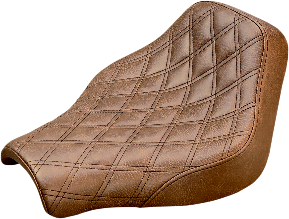 Renegade™ Solo Seat - Lattice Stitched - Brown - FX '18-'23