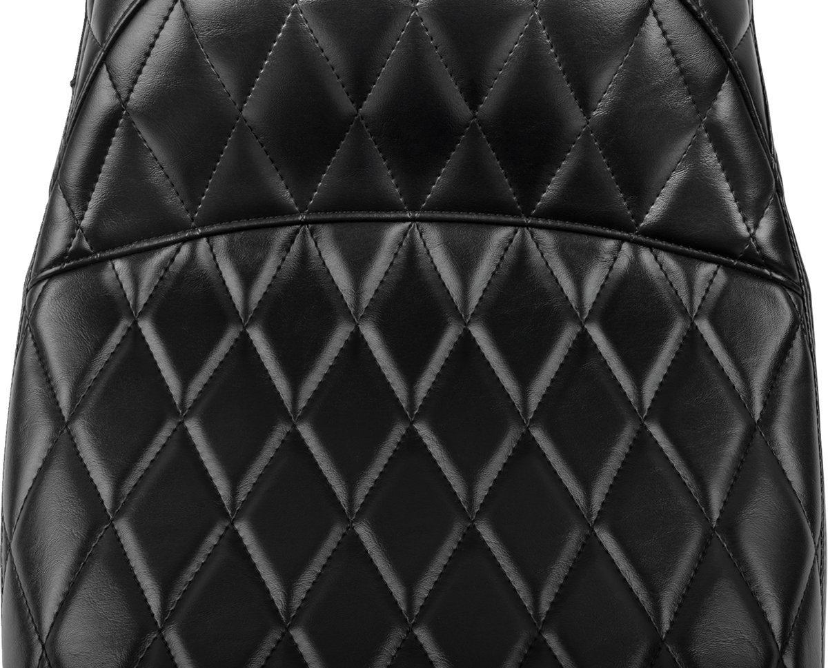 Maverick Daddy Long Legs Seat - Without Backrest - Diamond Stitched - FLH/FLT '23-'25