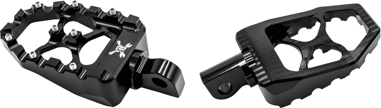 MX Evolution Driver Pegs - Black - Sportster/Dyna