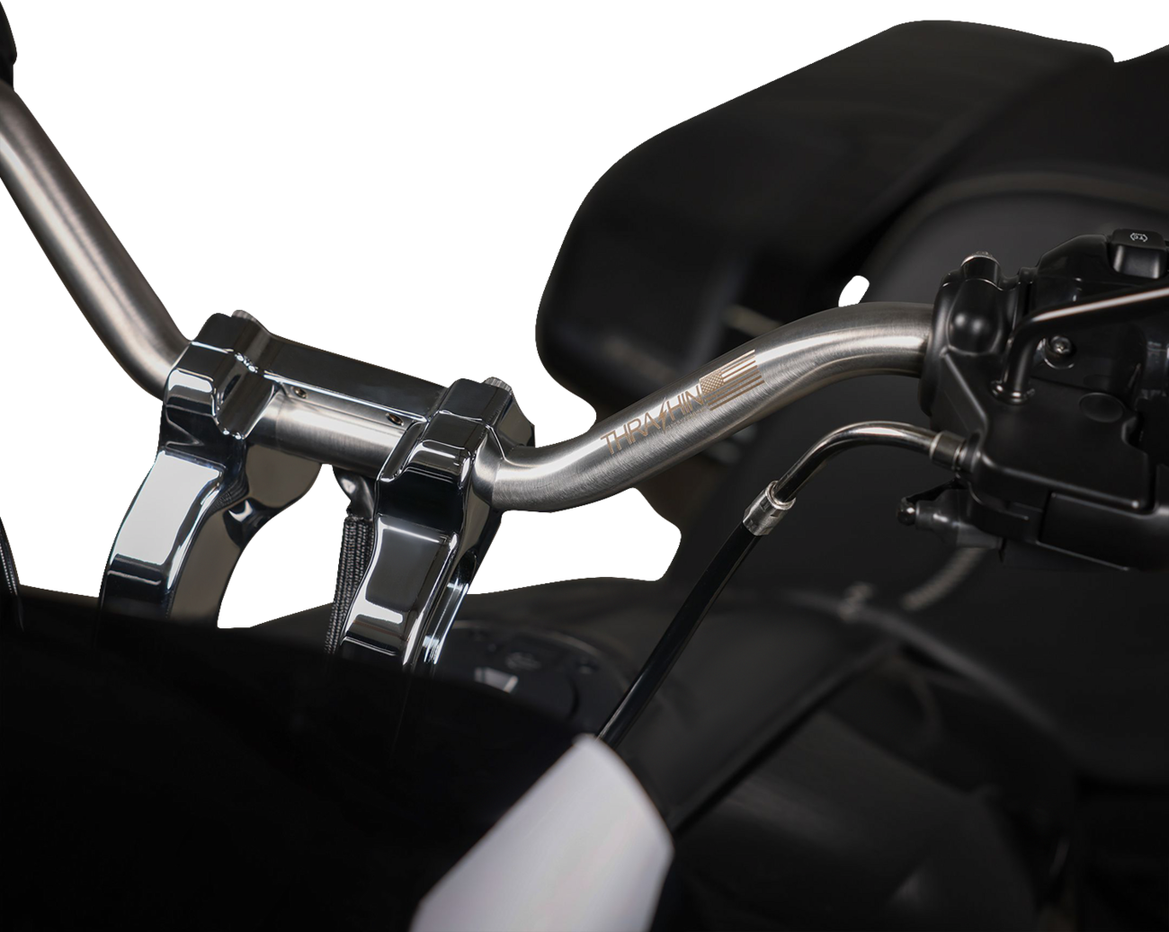 1" Handlebar - Mid Bend - Stainless Steel