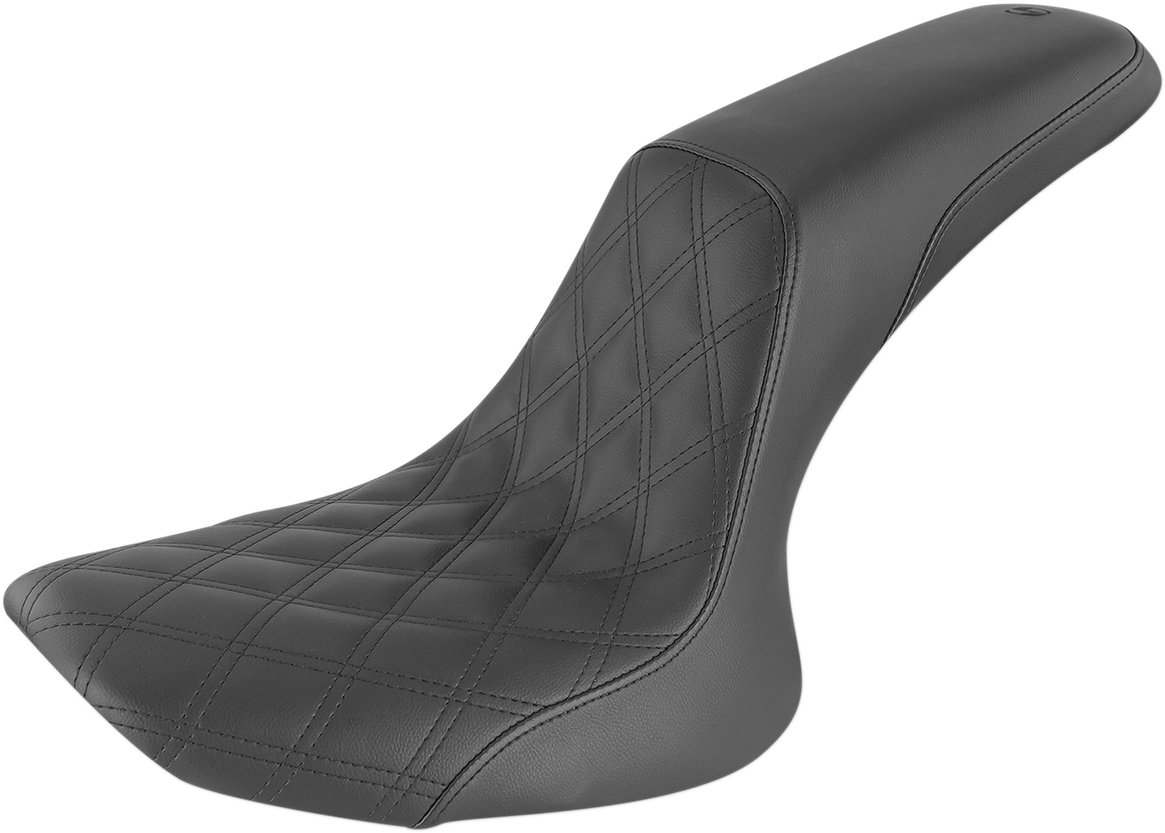 Profiler Seat - Front Lattice/Rear Smooth - Black - FXST/FLST '84-'99